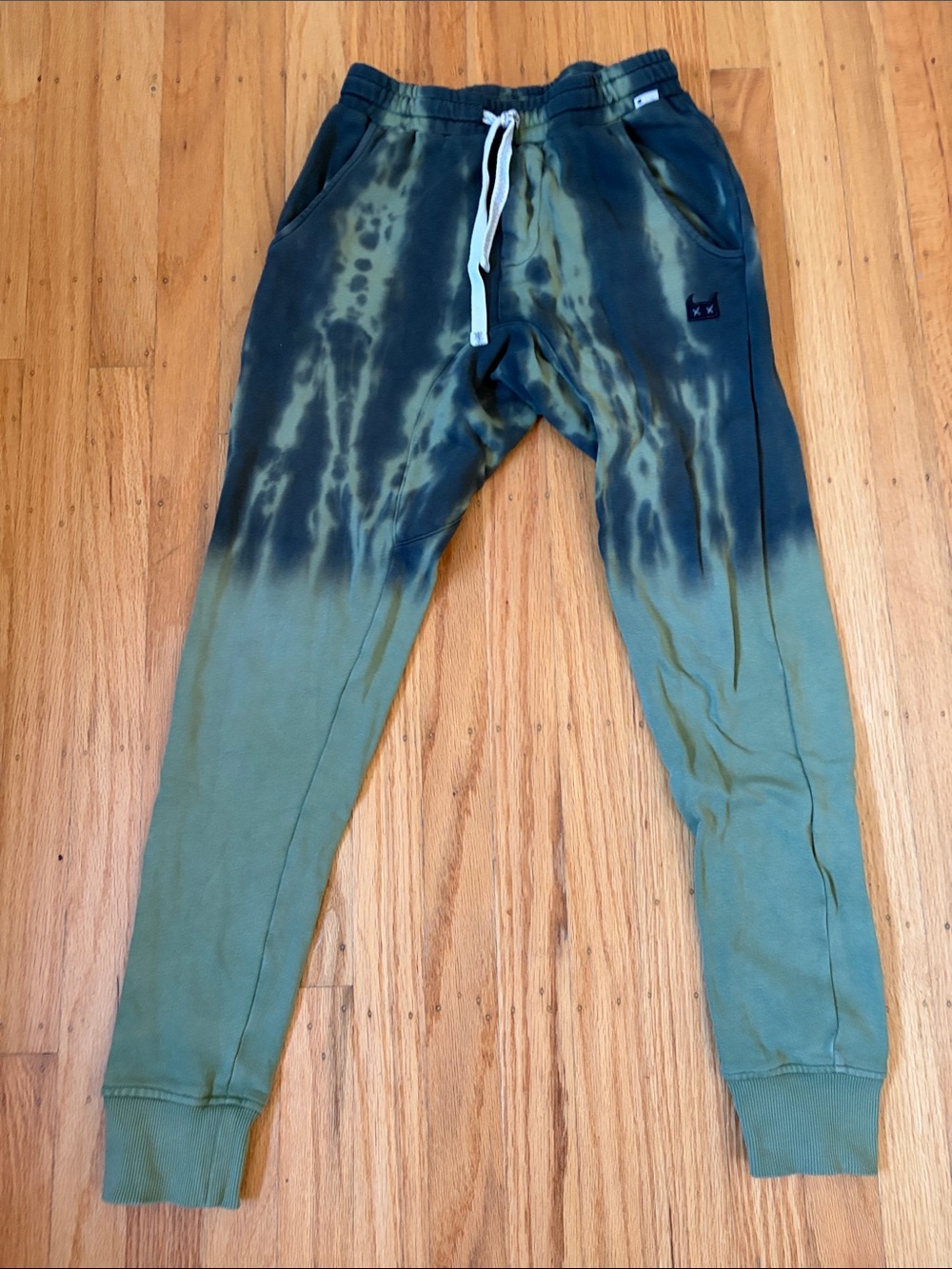 Munster Kids Olive & Black Tie-Dye Joggers (see other listings for sweatshirt)